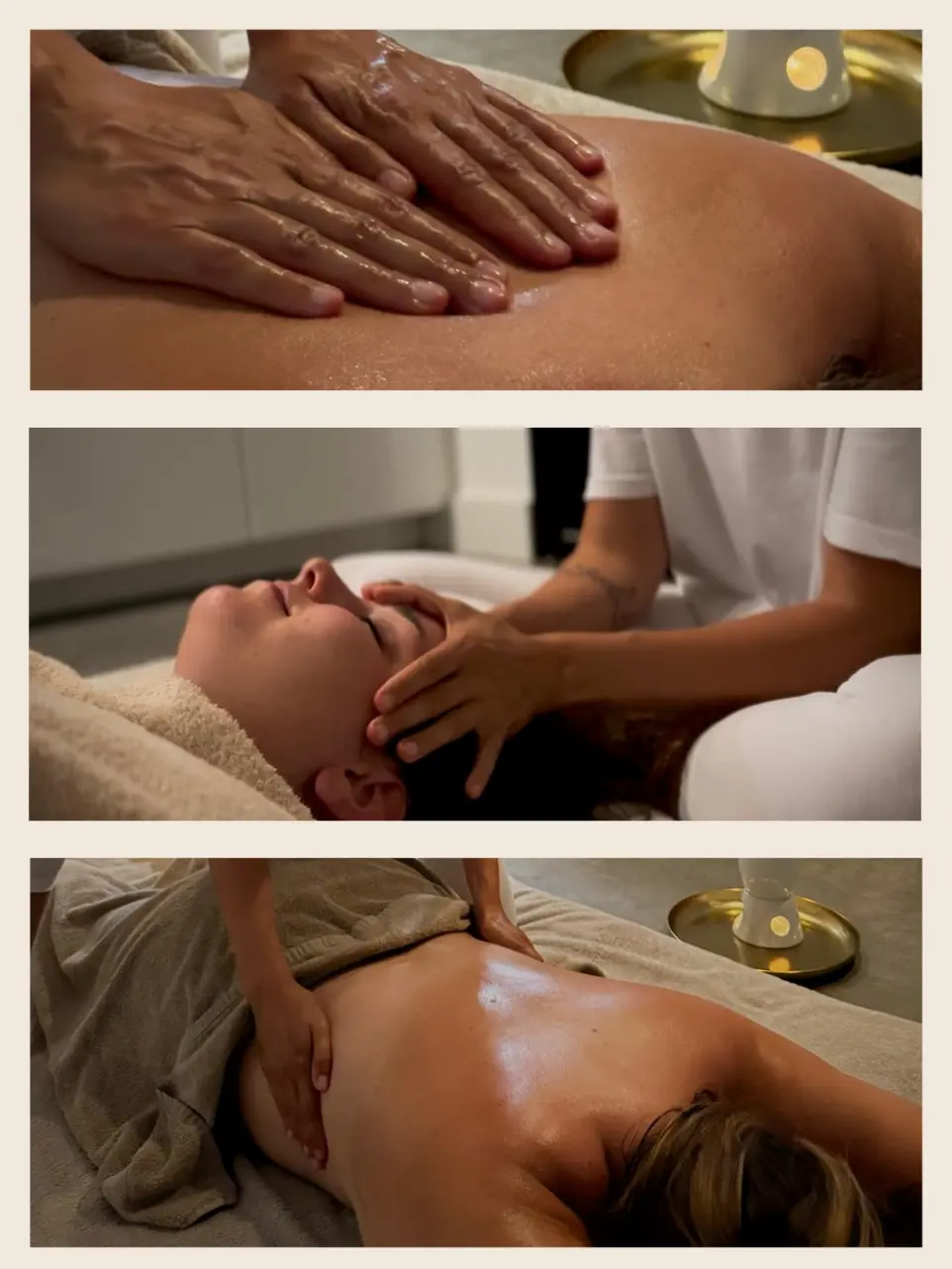 Illustration des différentes étapes d'un soin du visage