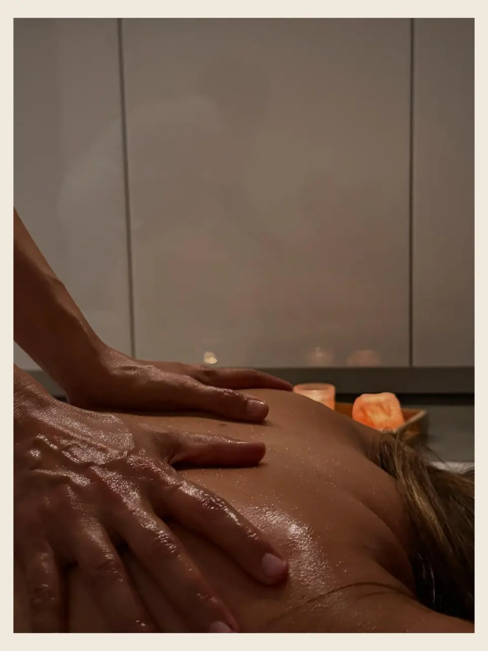 Illustration d'un massage méditatif